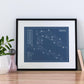 Dusty Hills Country Club Blueprint (Print)