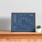 Dusty Hills Country Club Blueprint (Print)