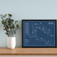 Dusty Hills Country Club Blueprint (Print)