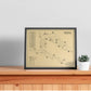 Dusty Hills Country Club Outline (Print)