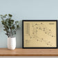 Dusty Hills Country Club Outline (Print)