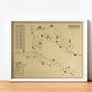 Dusty Hills Country Club Outline (Print)