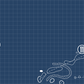 Eagle Hills Golf Course Blueprint (Print)