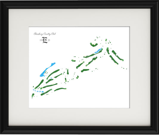 Ebensburg Country Club Painting (Print)