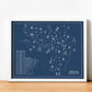 Ekwanok Country Club Blueprint (Print)