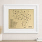 Ekwanok Country Club Outline (Print)