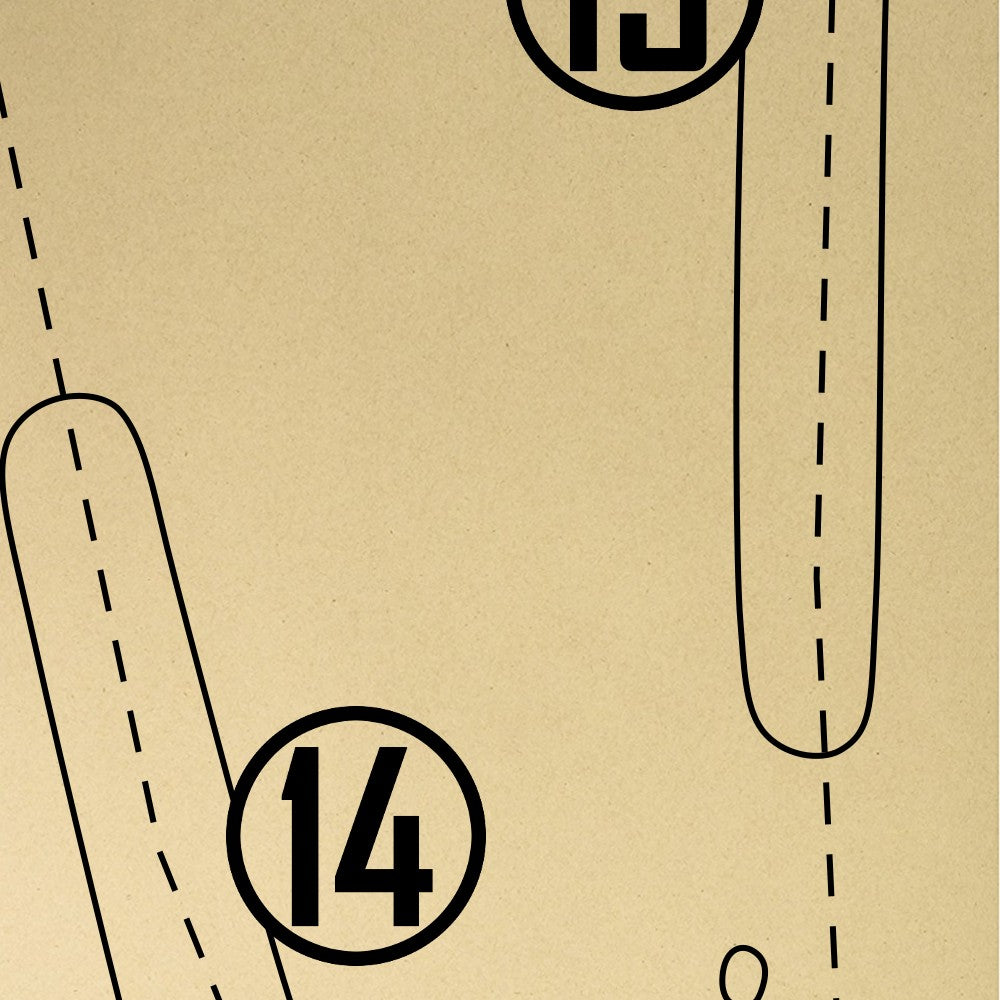 Forest Akers East Course Outline (Print)