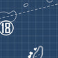 Forest Akers West Course Blueprint (Print)