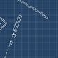 Forsyth Country Club Blueprint (Print)