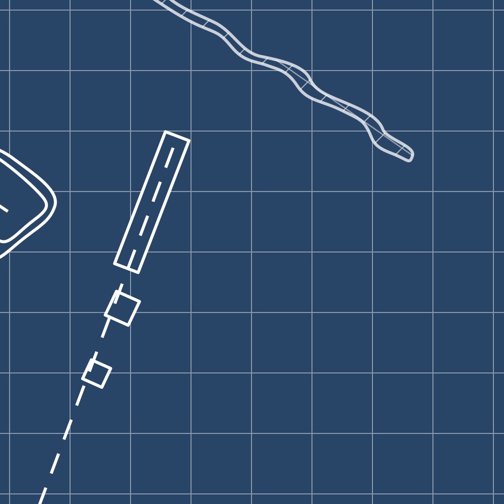 Forsyth Country Club Blueprint (Print)