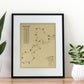 The Foundry Golf Club Outline (Print)