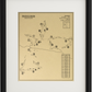French Creek Golf Club Outline (Print)
