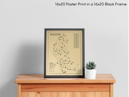French Lick Resort Donald Ross Course Outline (Print)