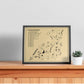 Gamble Sands Resort - Scarecrow Course Outline (Print)
