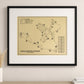 Georgia Southern University Golf Course Outline (Print)
