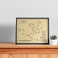 Georgia Southern University Golf Course Outline (Print)