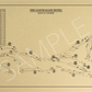 The Gleneagles Hotel King's Course  Outline (Print)