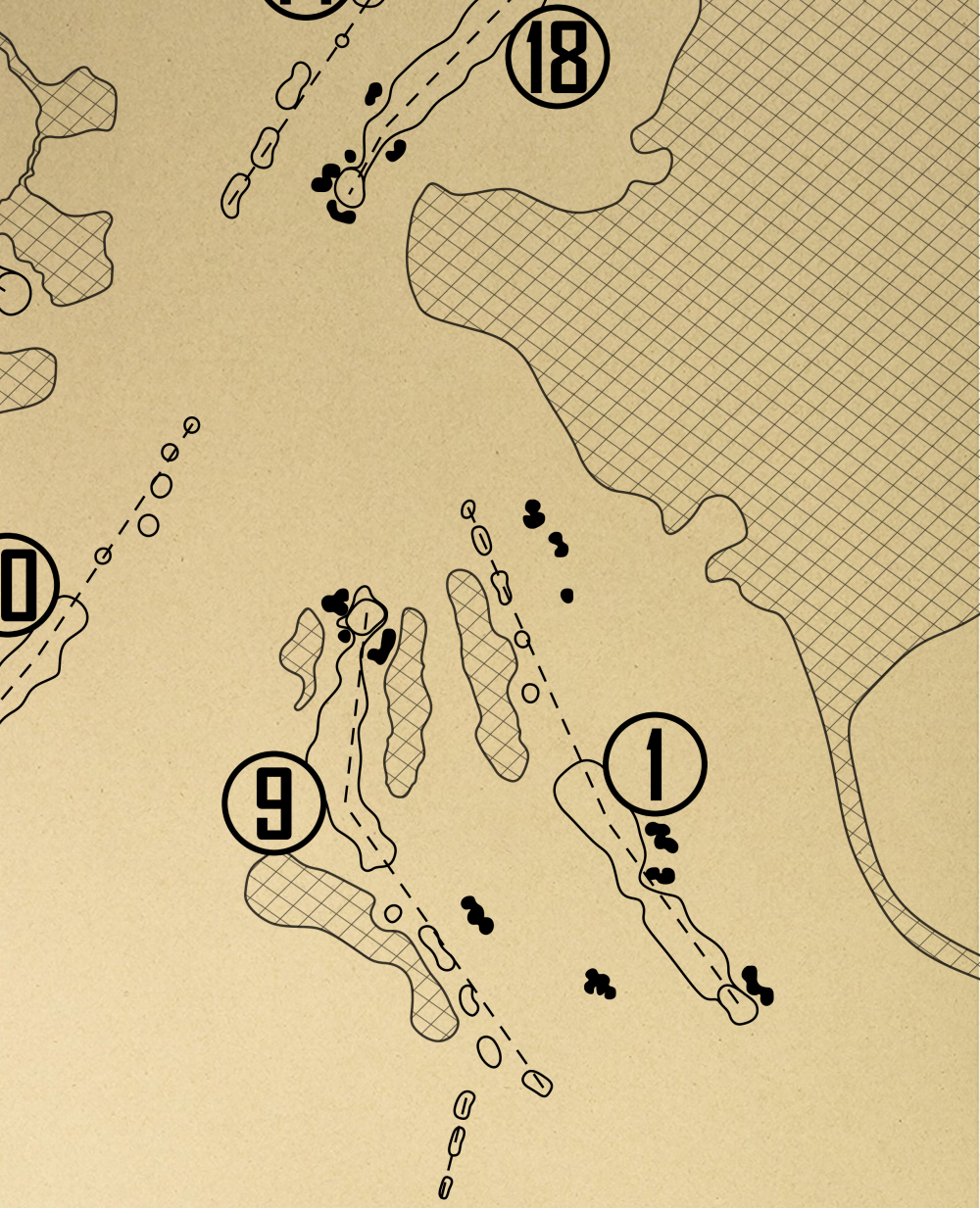 Grand Reserve Golf Club Championship Course Outline (Print)