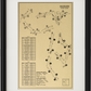 Grayhawk Golf Club Outline (Print)