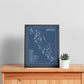 Hammock Beach Conservatory Course Blueprint (Print)