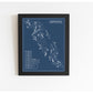 Hammock Beach Conservatory Course Blueprint (Print)