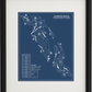 Hammock Beach Conservatory Course Blueprint (Print)