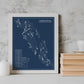 Hammock Beach Conservatory Course Blueprint (Print)