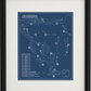 Hawthorns Golf & Country Club Blueprint (Print)