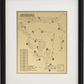 Hawthorns Golf & Country Club Outline (Print)