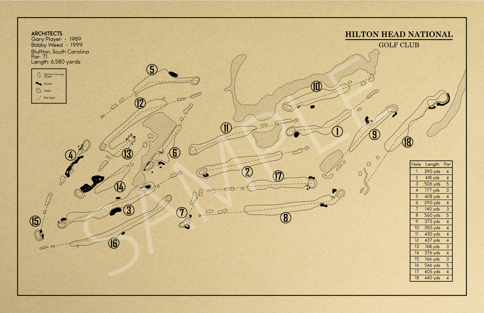 Hilton Head National Golf Club Outline Print GolfBlueprints hilton-head-national-golf-club-outline-print-golfblueprints