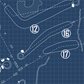 Hot Springs Country Club Parks Course Blueprint (Print)