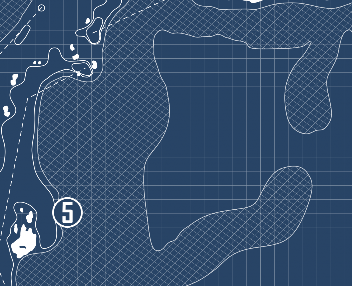 Islas del Mar Blueprint (Print)