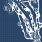 Jupiter Hills Club Hills Course Blueprint (Print)