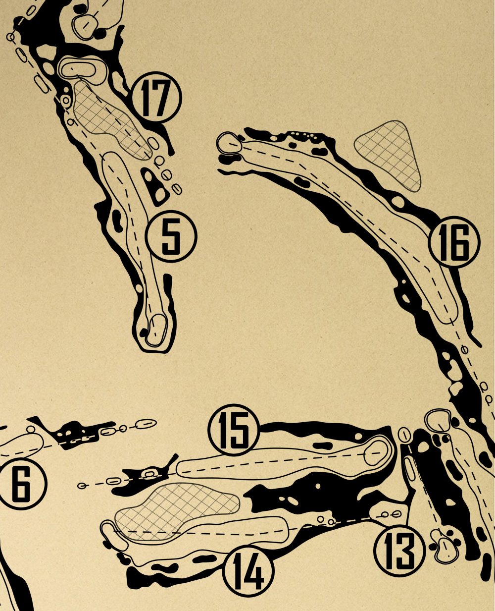 Jupiter Hills Club Village Course Outline (Print)