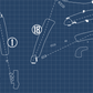 Midland Hills Country Club Blueprint (Print)