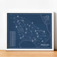 Midland Trail Golf Club Blueprint (Print)