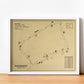 Mink Meadows Golf Club Outline (Print)
