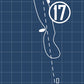 Mohansic Golf Course Blueprint (Print)