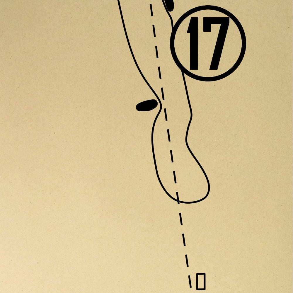 Mohansic Golf Course Outline (Print)