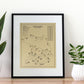 Montauk Downs Golf Course Outline (Print)