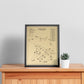 Montauk Downs Golf Course Outline (Print)