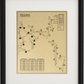 New Albany Country Club Outline (Print)