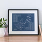 Oak Hill Country Club Blueprint (Print)