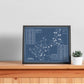 Oak Hill Country Club Blueprint (Print)