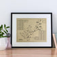Oak Hill Country Club Outline (Print)