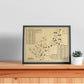 Oak Hill Country Club Outline (Print)