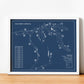 Oak Tree National Blueprint (Print)