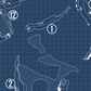 Hammock Beach Ocean Course Blueprint (Print)