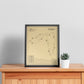 Old Brockway Golf Course Outline (Print)