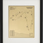 Old Brockway Golf Course Outline (Print)